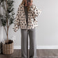 Honey Bear Floral Sherpa Jacket (Coming in new print soon)