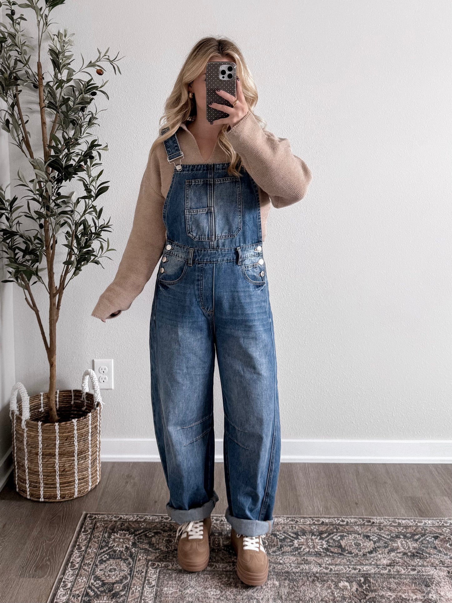 Coffee Date Cropped Knit Sweater