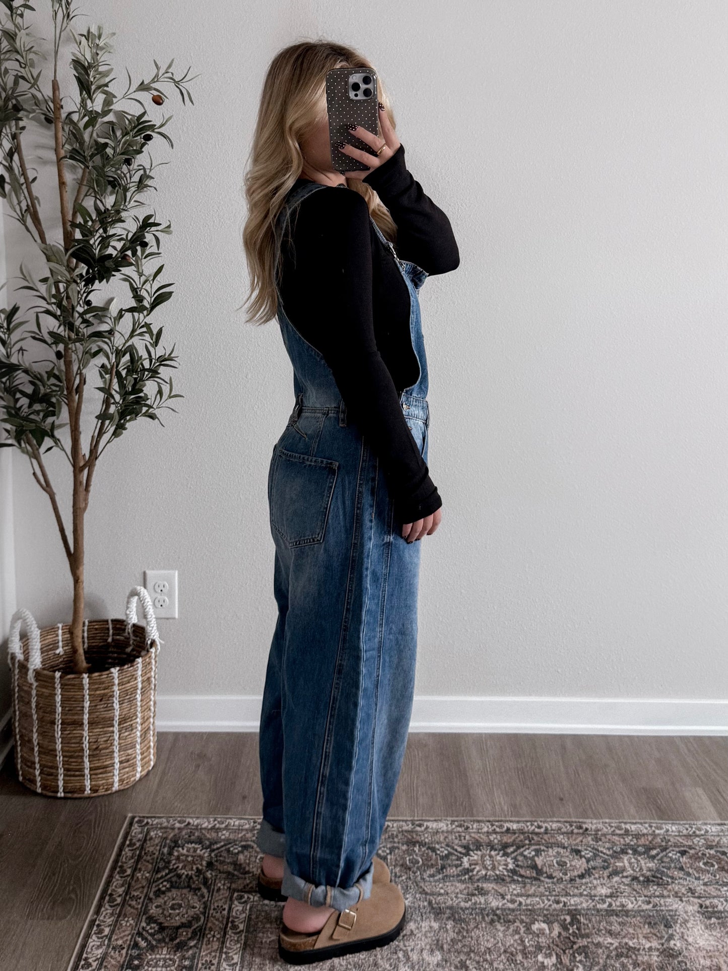 Outlook Denim Barrel Overalls (Restocking Mid October)