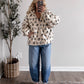 Honey Bear Floral Sherpa Jacket (Coming in new print soon)