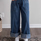 Drew Pinstripe Pant / Dark Denim
