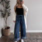 Drew Pinstripe Pant / Dark Denim