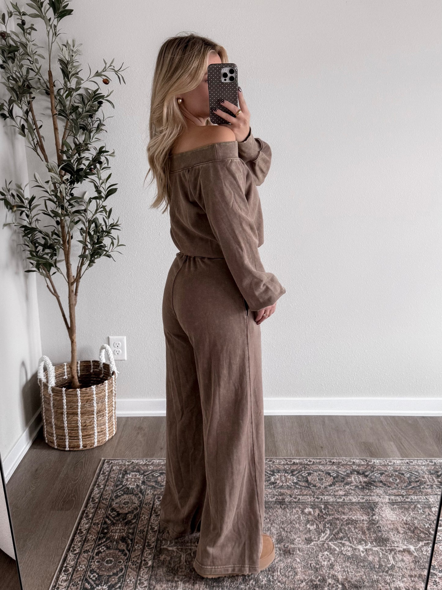 Cocoa Lounge Off Shoulder Jumpsuit