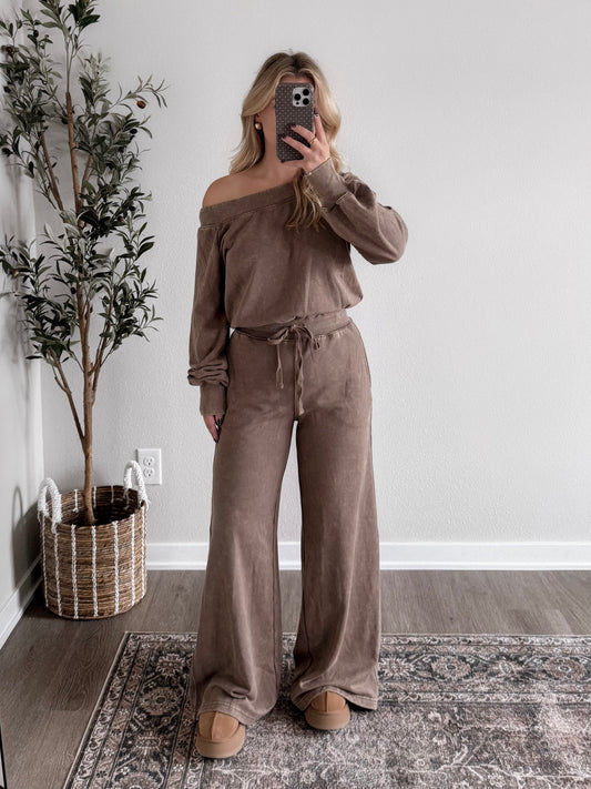 Cocoa Lounge Off Shoulder Jumpsuit