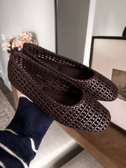 Audrey Woven Ballet Flats