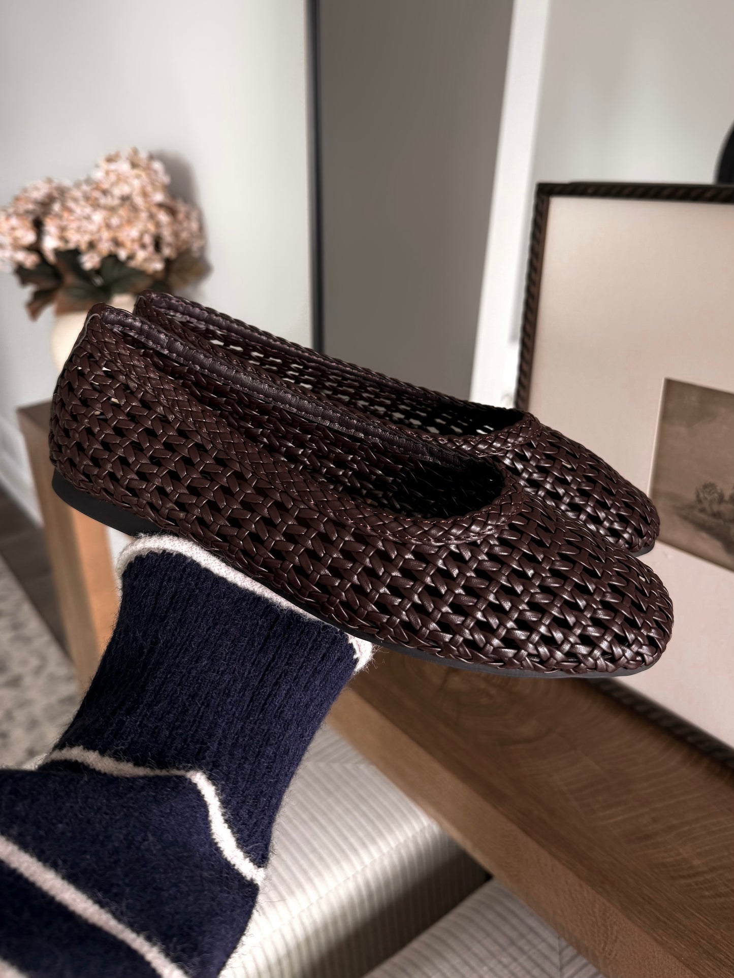 Audrey Woven Ballet Flats