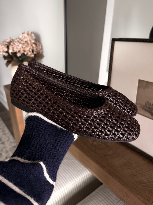 Audrey Woven Ballet Flats