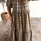 Fall Tradition Plaid Midi Dress
