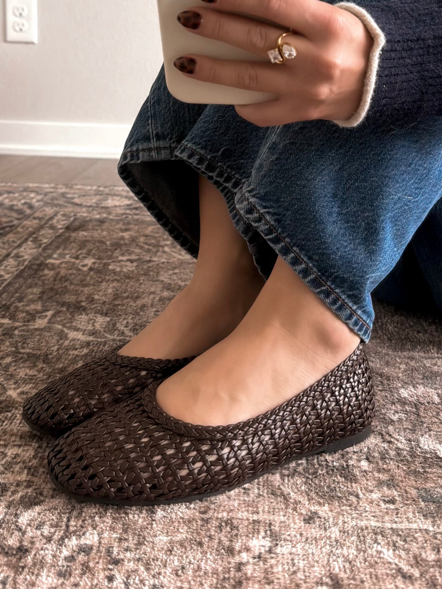 Audrey Woven Ballet Flats