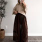 Cocoa Lace Wide Leg Pant