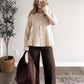 Shortbread Peplum Knit Sweater