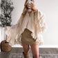 Betty Ruffle Tie Neck Blouse