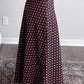Dottie Chocolate Maxi Skirt