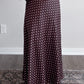 Dottie Chocolate Maxi Skirt