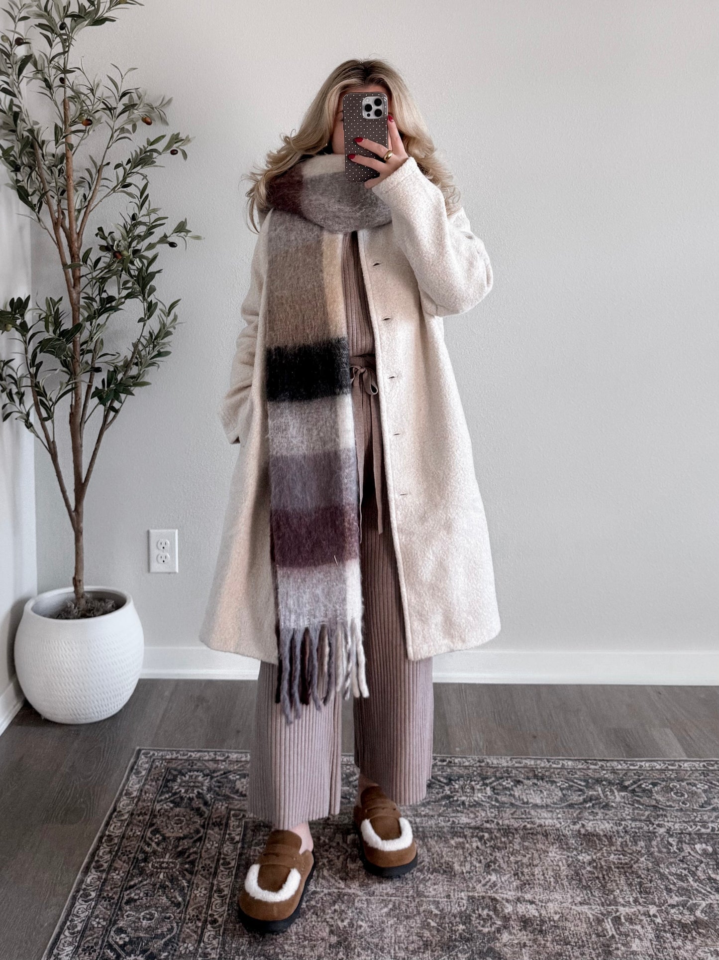 Winter Eve Trench Coat