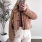 Hometown Collared Sherpa Jacket