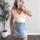 Lilly Lace Basic Top / Lt Yellow