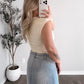 Lilly Lace Basic Top / Lt Yellow