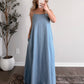 Sunline Denim Maxi Dress