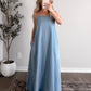 Sunline Denim Maxi Dress