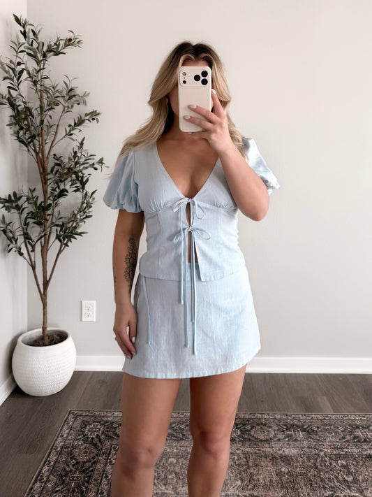 Babes Brunch Wrap Skort Set