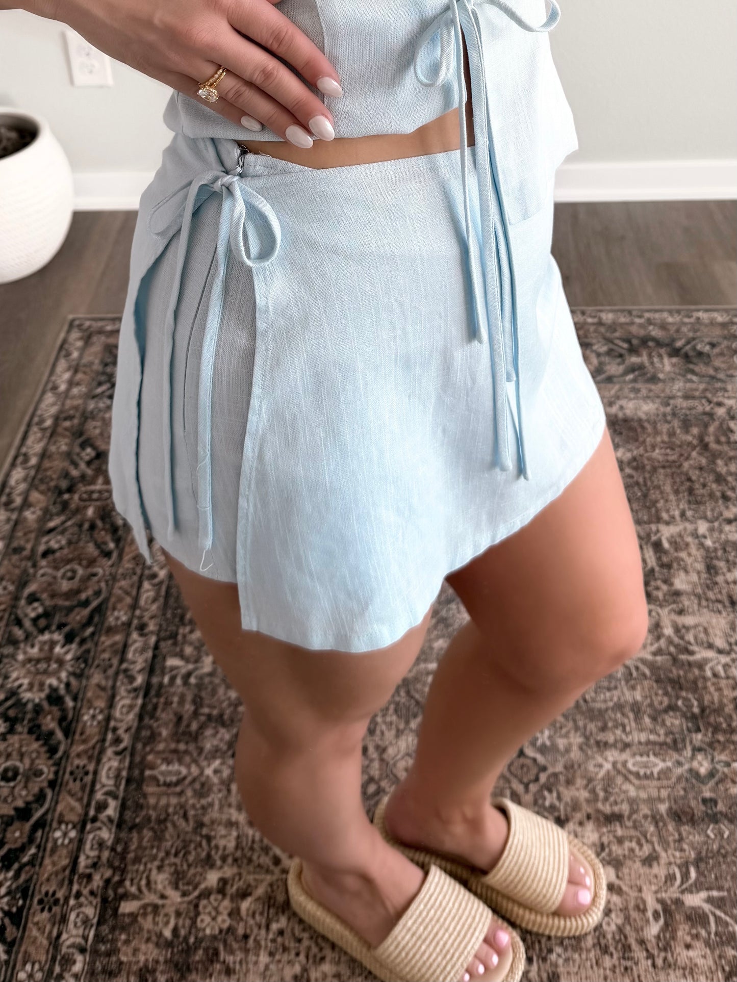 Babes Brunch Wrap Skort Set