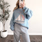 Sail Away Knit Sweater / Blue