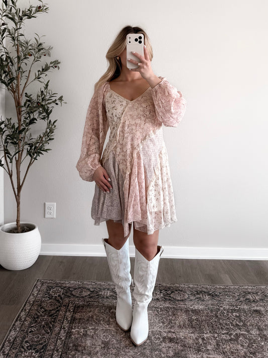 Sugar Petal Floral Lace Dress