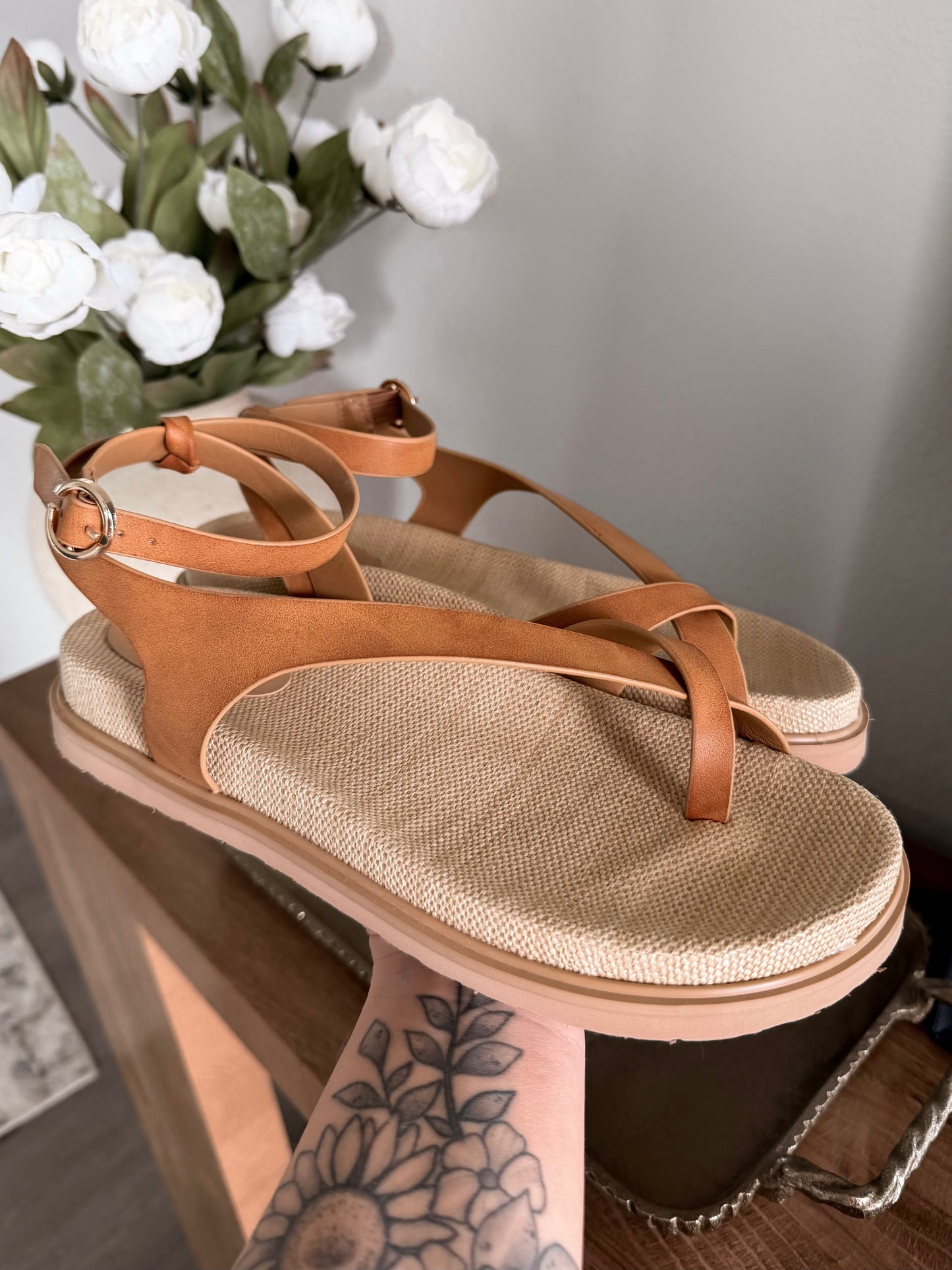 The Berry Strap Sandal