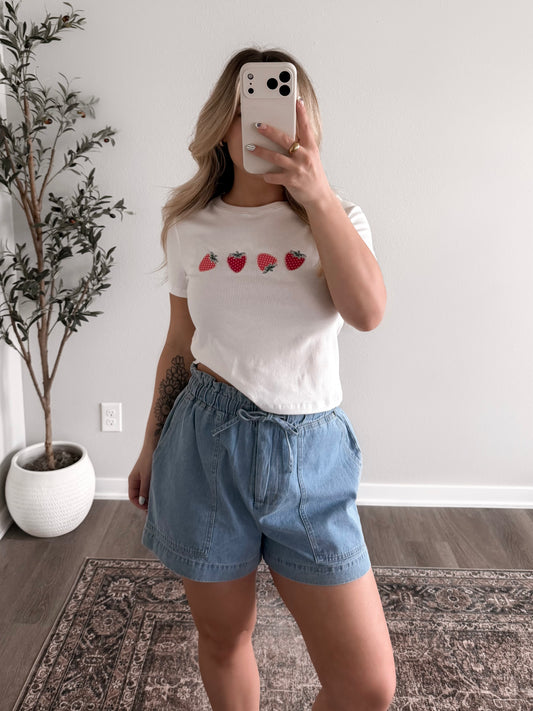 Berry Basic Everyday Tee