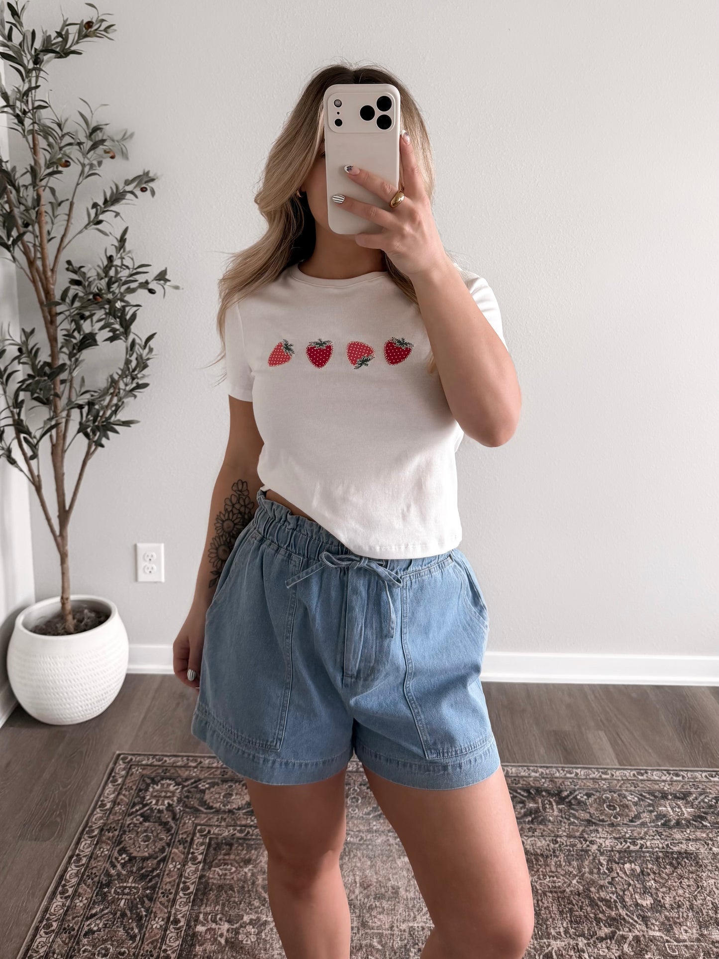 Summer In Maine Denim Shorts