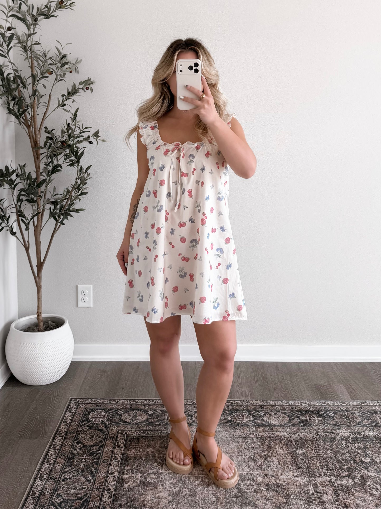 Fresh Fruit Babydoll Dress (Restocking 4.20)