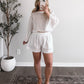 Elsie Eyelet Short Set