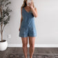 Anyday Denim Short Overalls