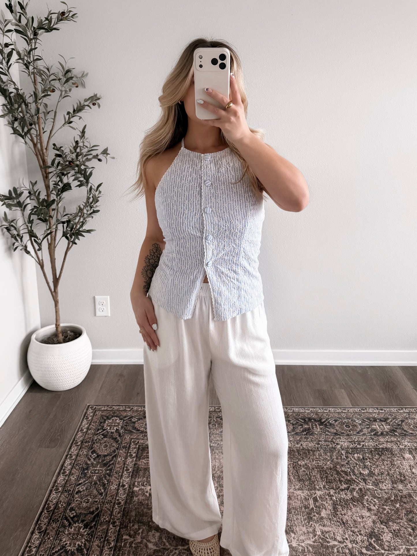 Sweet Harbor Halter Top