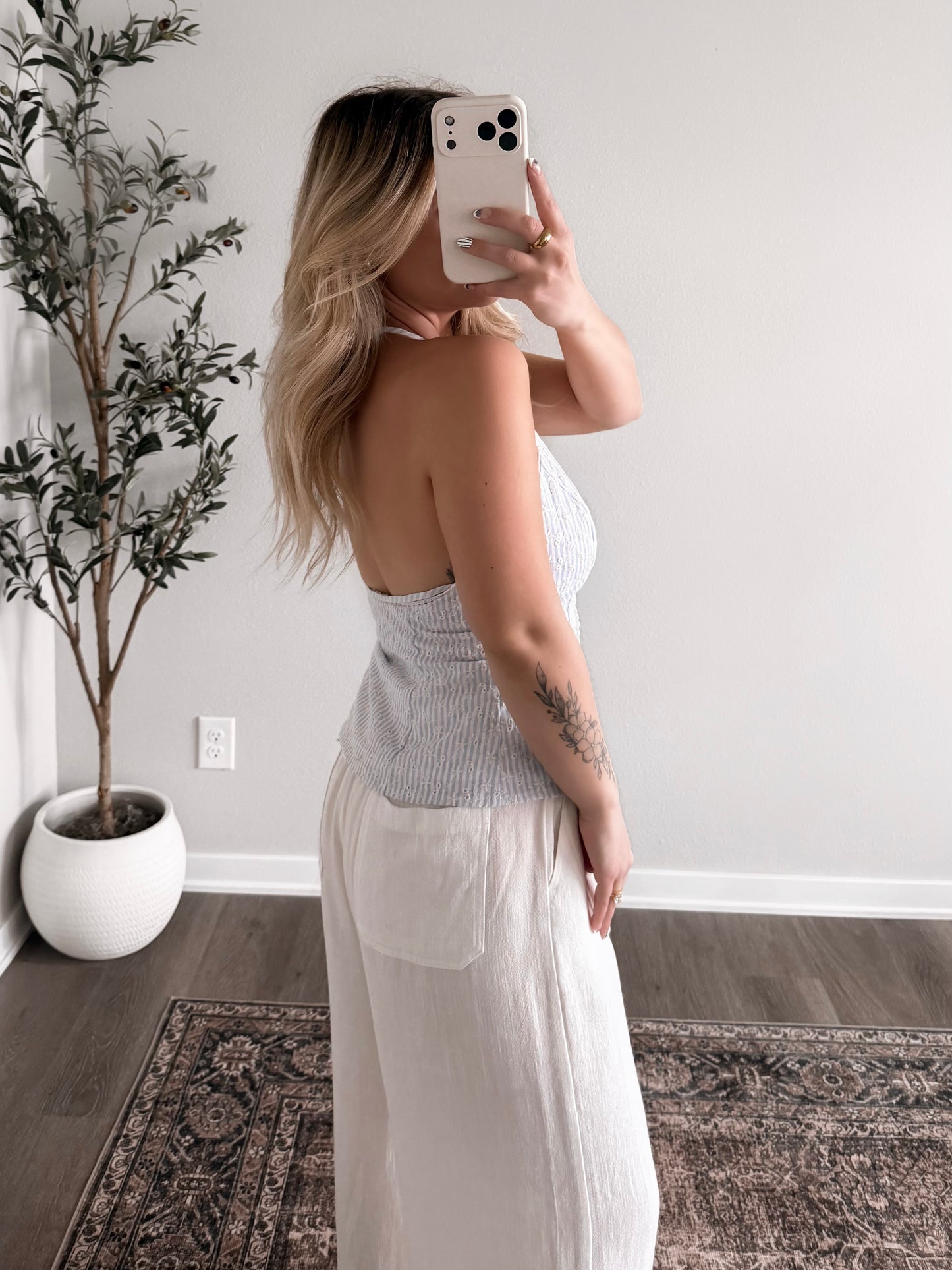 Sweet Harbor Halter Top