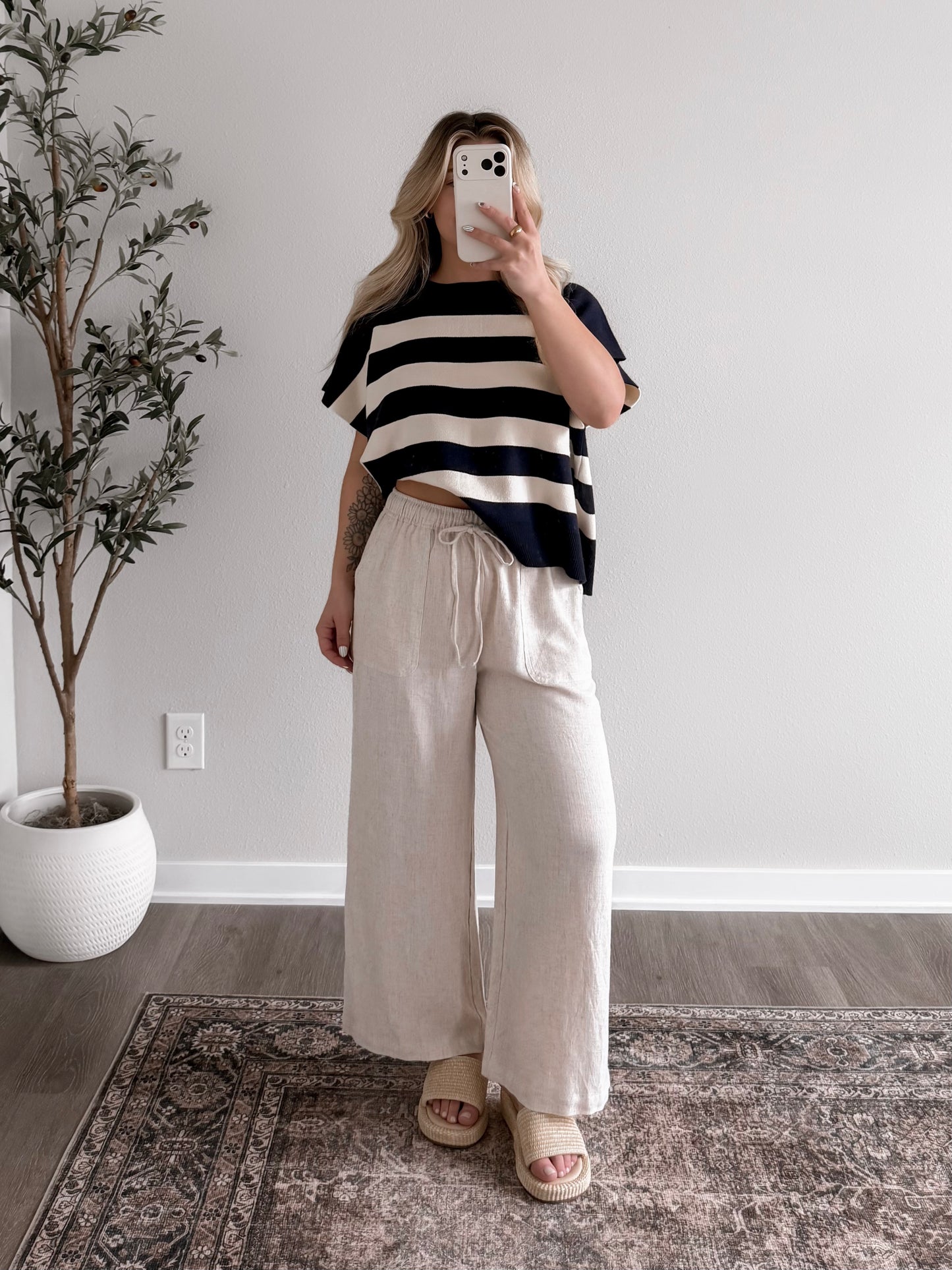 Hollis Stripe Soft Knit Top