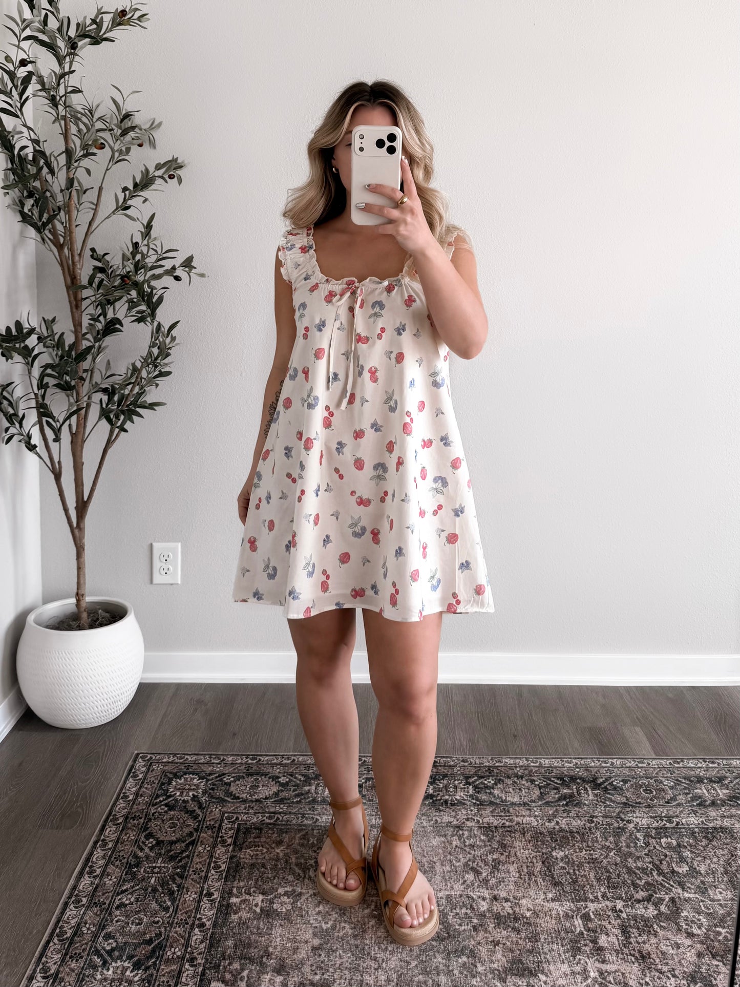 Fresh Fruit Babydoll Dress (Restocking 4.20)