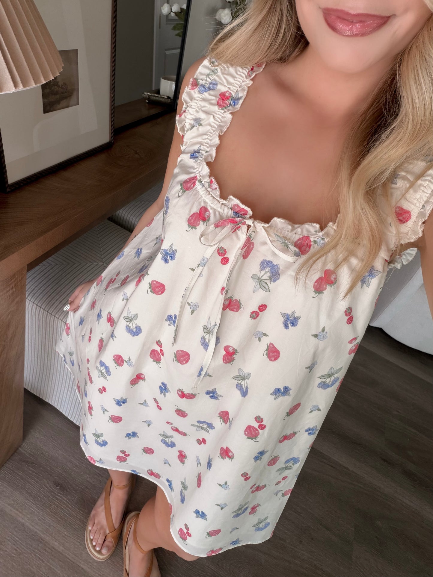 Fresh Fruit Babydoll Dress (Restocking 4.20)