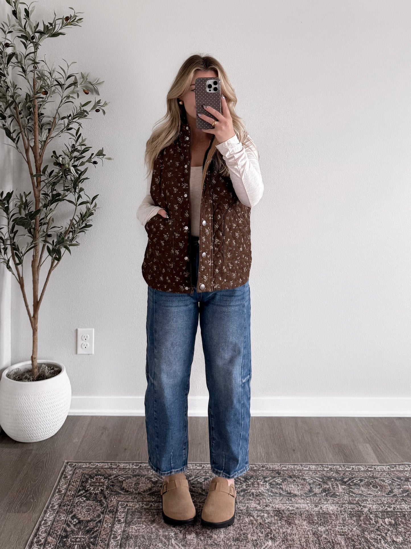 Woodland Muse Floral Vest