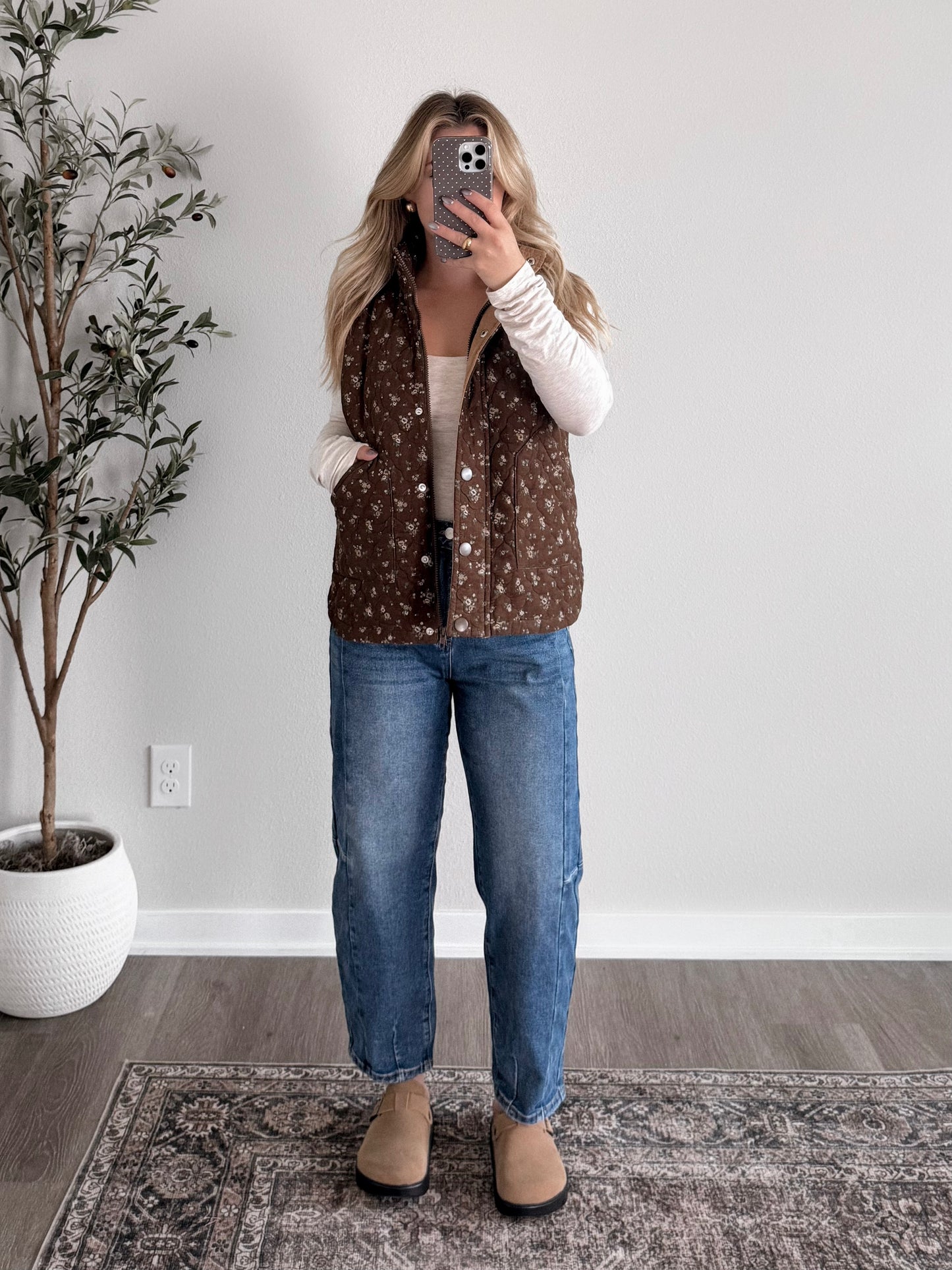 Woodland Muse Floral Vest