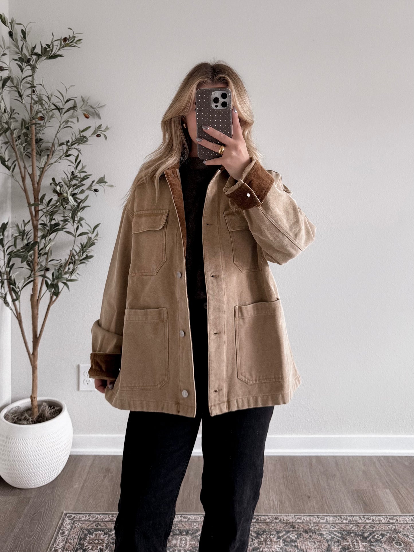 Acreage Collared Barn Jacket