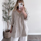 Beach Hut Oversized Pullover