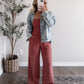 Rory Denim Pleated Back Jacket / Light Wash