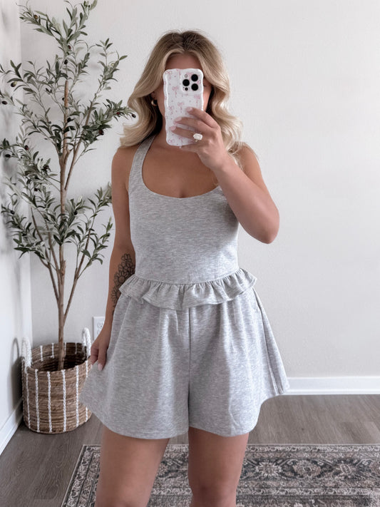 Halter Neck Athleisure Romper