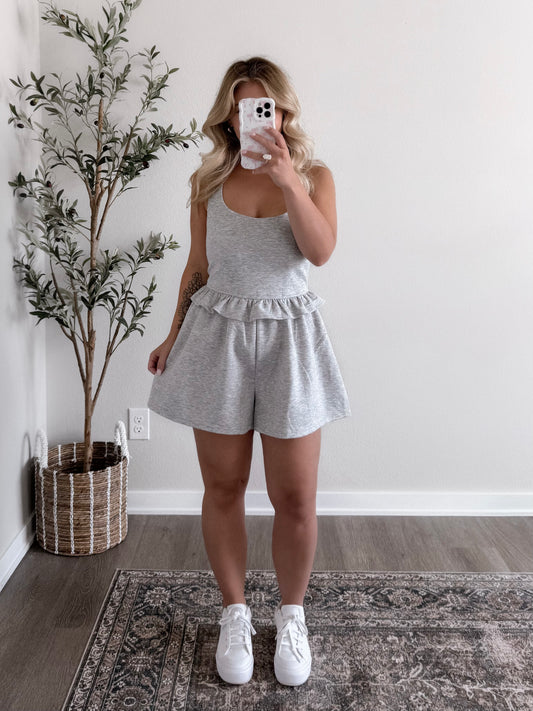 Halter Neck Athleisure Romper