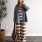 Morning Brew Stripe Knit Set