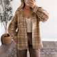 Pumpkin Coffee Plaid Flannel