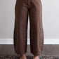 Hazel Cotton Barrel Pant