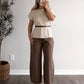 Chai Season Belted Knit Sweater